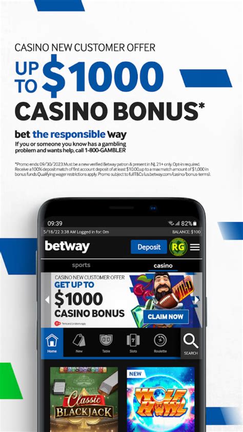 Betway Casino NJ Promotion: Get up to $1,000 .